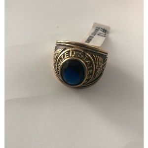 USN Unites States Navy Ring Size 13